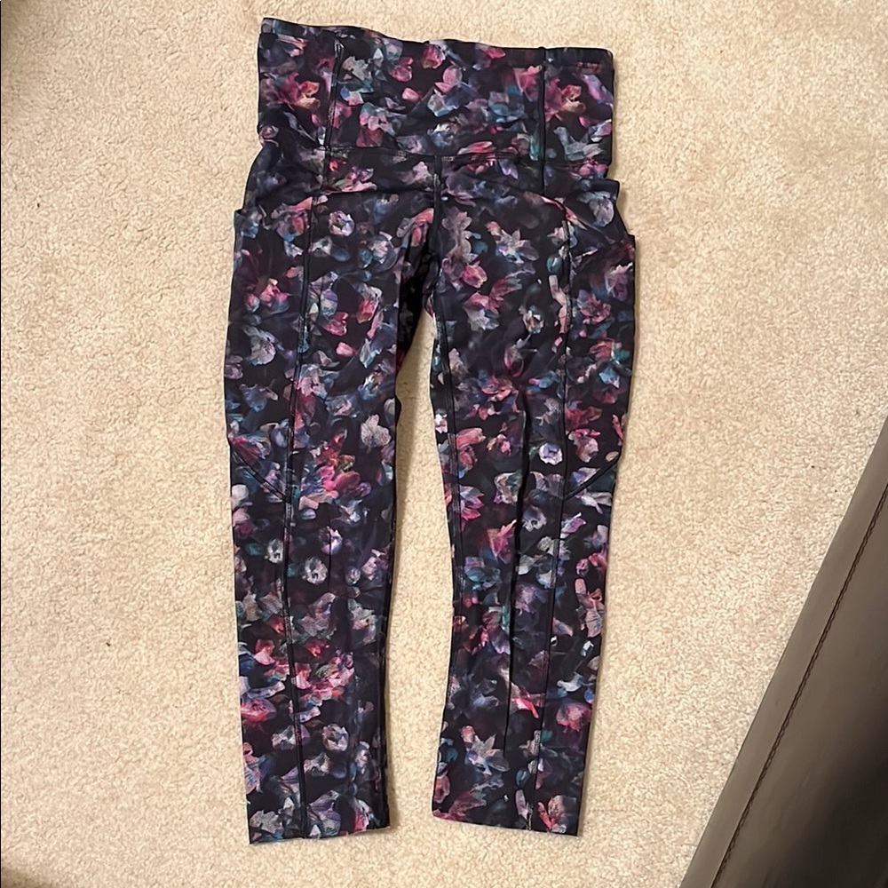 Lululemon Floral Leggings